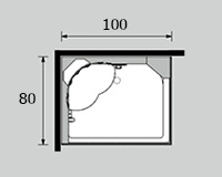 dampfdusche-100x80